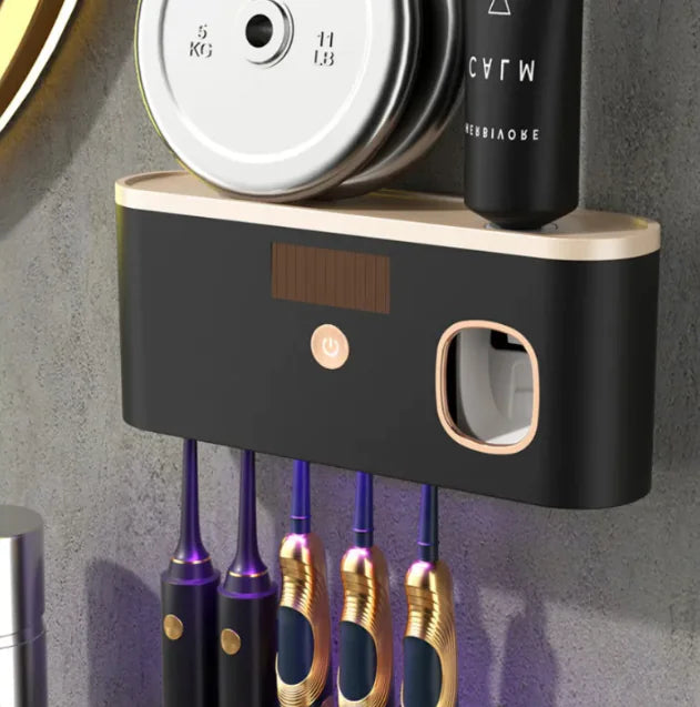 Wall-Mounted USB UV Toothbrush Sterilizer