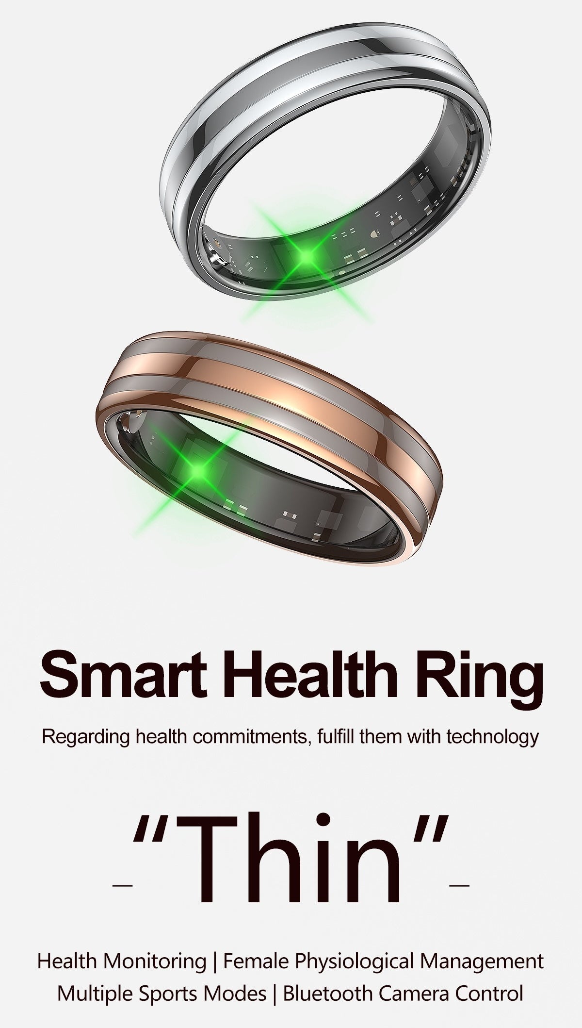 Slim Smart Ring – Everyday Wellness & Activity Insights