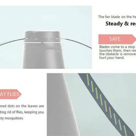 Multifunctional Fly Repellent Fan for Home Use