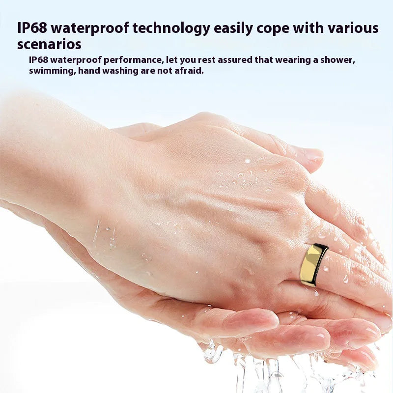 Smart Wellness Tracker Ring