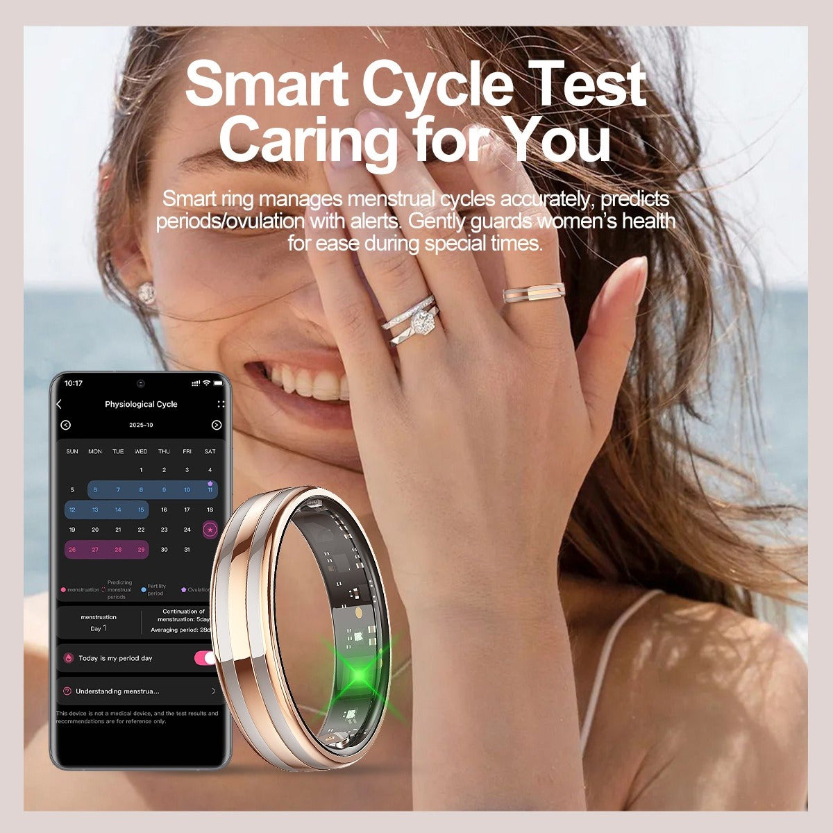 Slim Smart Ring – Everyday Wellness & Activity Insights