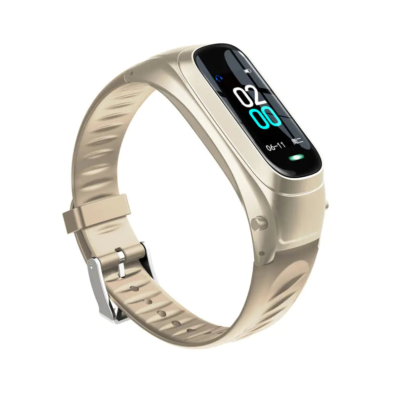 Bluetooth 5.0 Smart Wristband with AI Voice Features