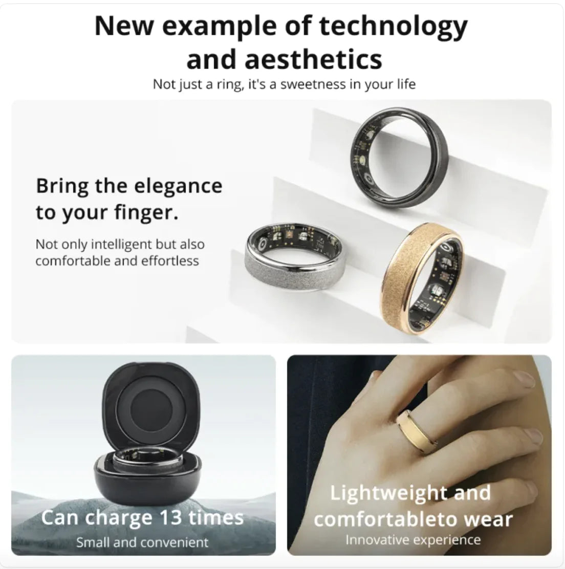 Fitness Smart Ring