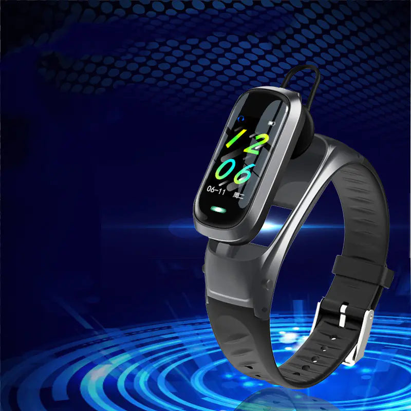 Bluetooth 5.0 Smart Wristband with AI Voice Features
