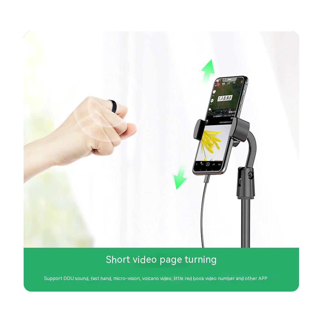 E-book Flip AI Voice Smart Wearable Ring