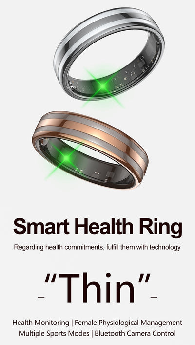 Slim Smart Ring – Everyday Wellness & Activity Insights