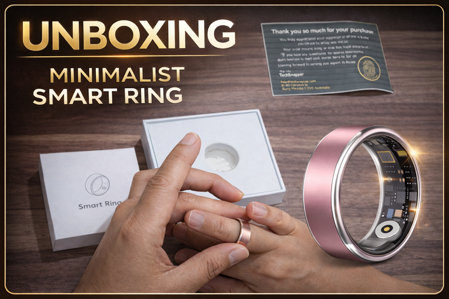 Multi-Functional Smart Ring | Luxury Lifestyle Ring | TechSnapper