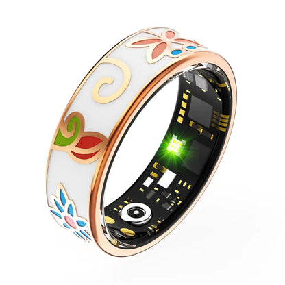 Colorful Smart Blood Oxygen Health Monitoring Ring