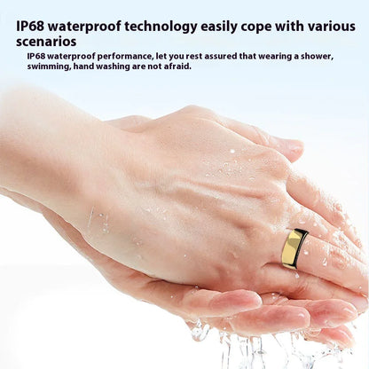 Smart Wellness Tracker Ring