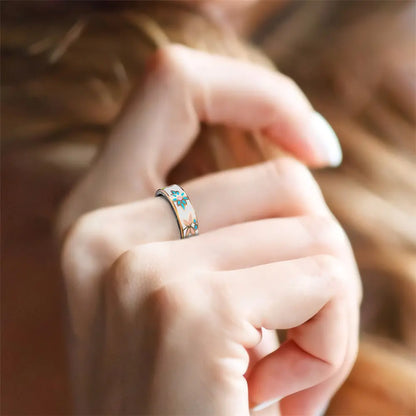 Colorful Smart Blood Oxygen Health Monitoring Ring