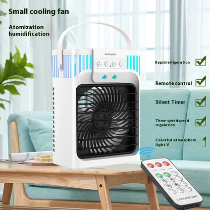 USB Quiet Mist Desktop Air Conditioner Fan
