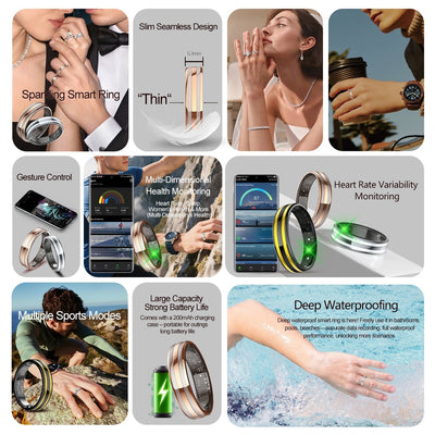 Slim Smart Ring – Everyday Wellness & Activity Insights