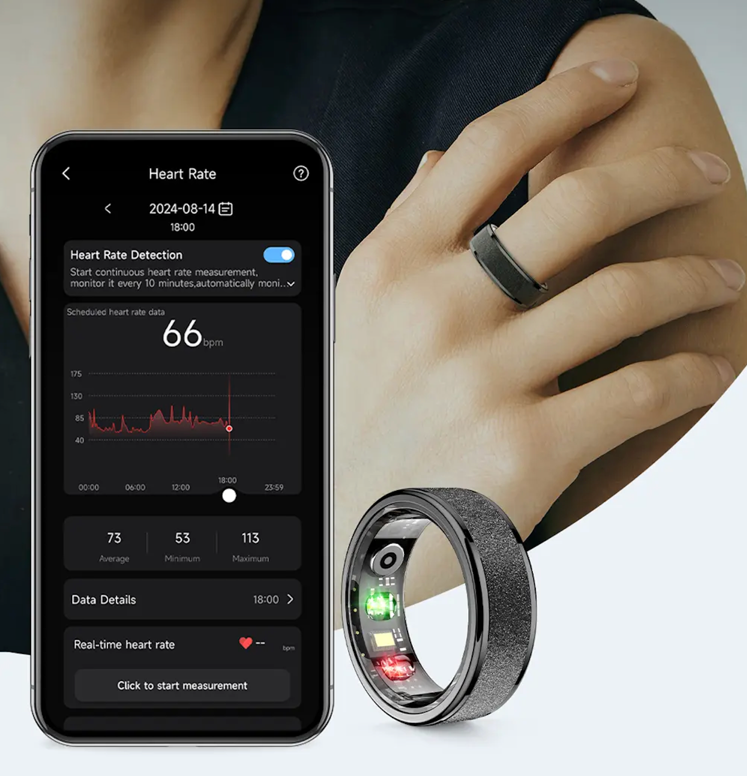 Fitness Smart Ring
