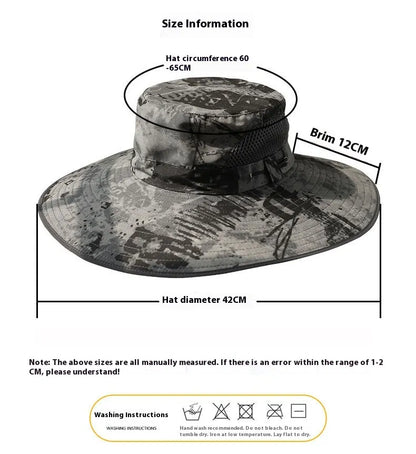 Solar Powered Cooling Fan Hat