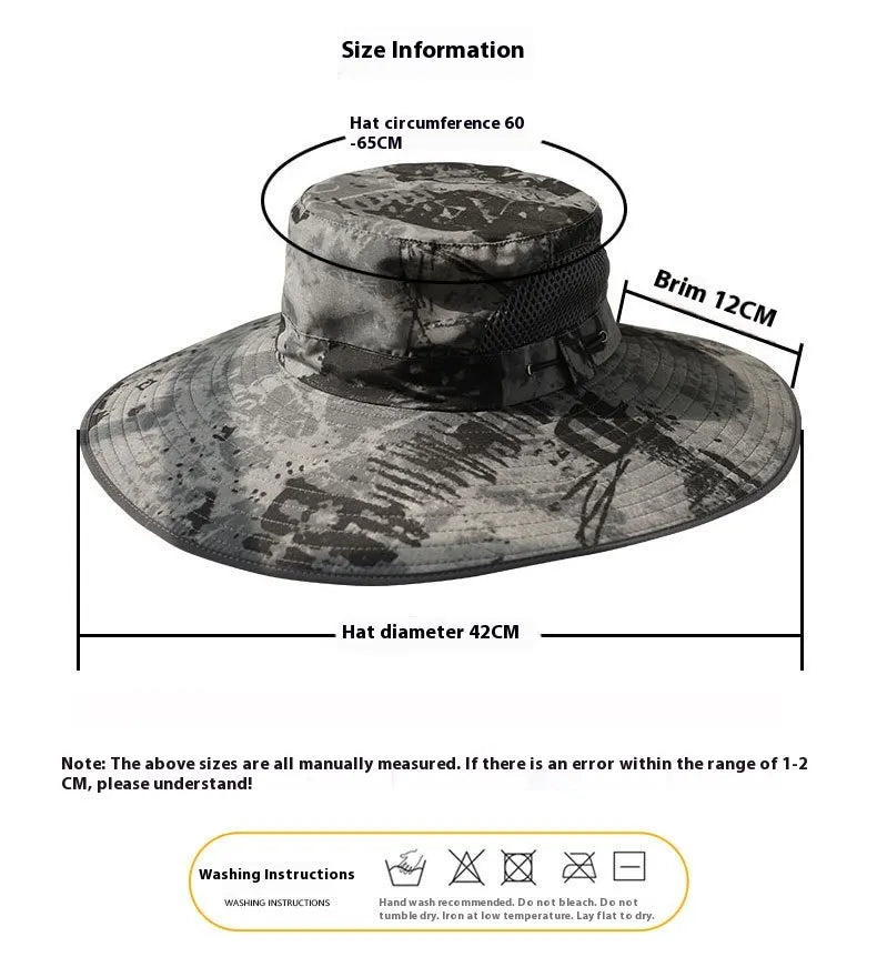 Solar Powered Cooling Fan Hat