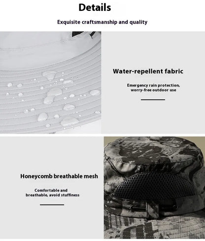 Solar Powered Cooling Fan Hat