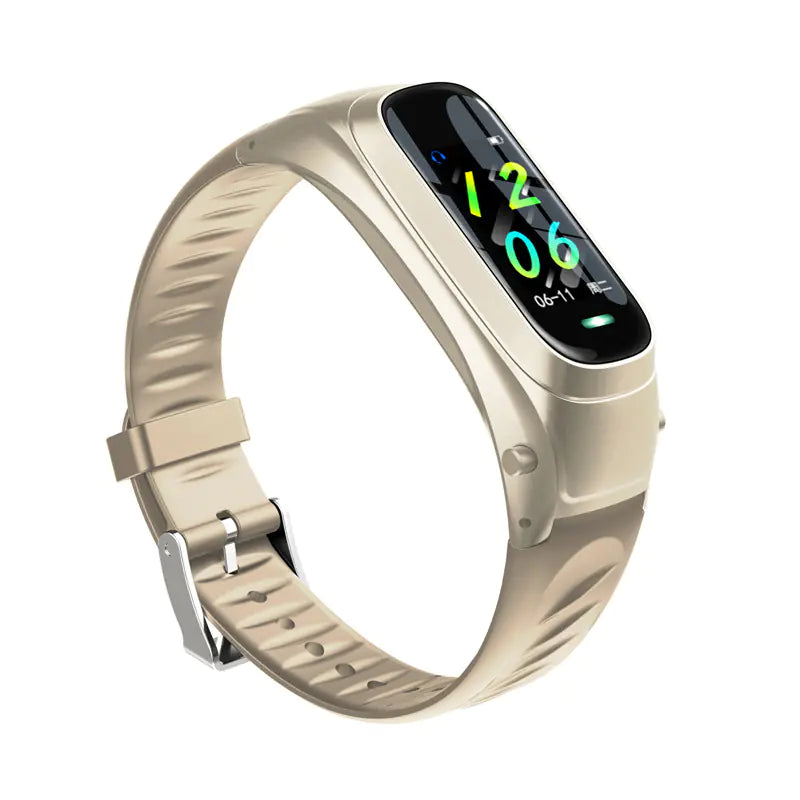 Bluetooth 5.0 Smart Wristband with AI Voice Features