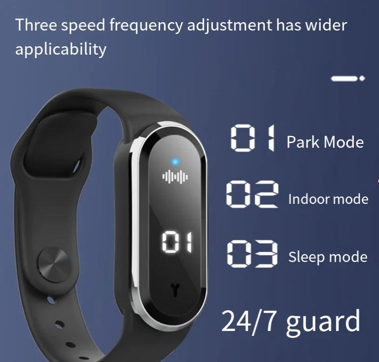 Ultrasonic Mosquito Repellent Watch