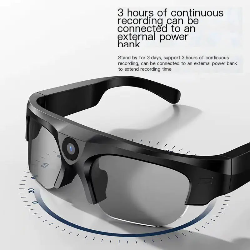 HD 1080P Vision-Capture Sunglasses